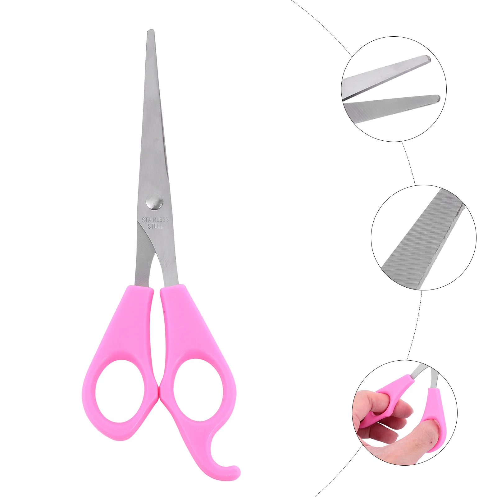 

1Pc Hairdressing Scissors Hair Trimming Scissor Stainless Steel Haircut Scissor