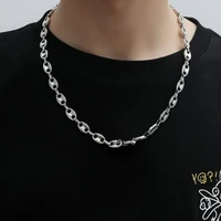 mens chain necklace coffee beans necklaces and bracelets mens hip hop punk jewelry