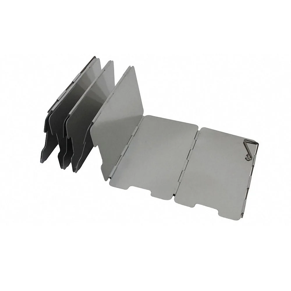 9 пластин прочный ветрозащитный экран защита от ветра для кемпинга приготовления