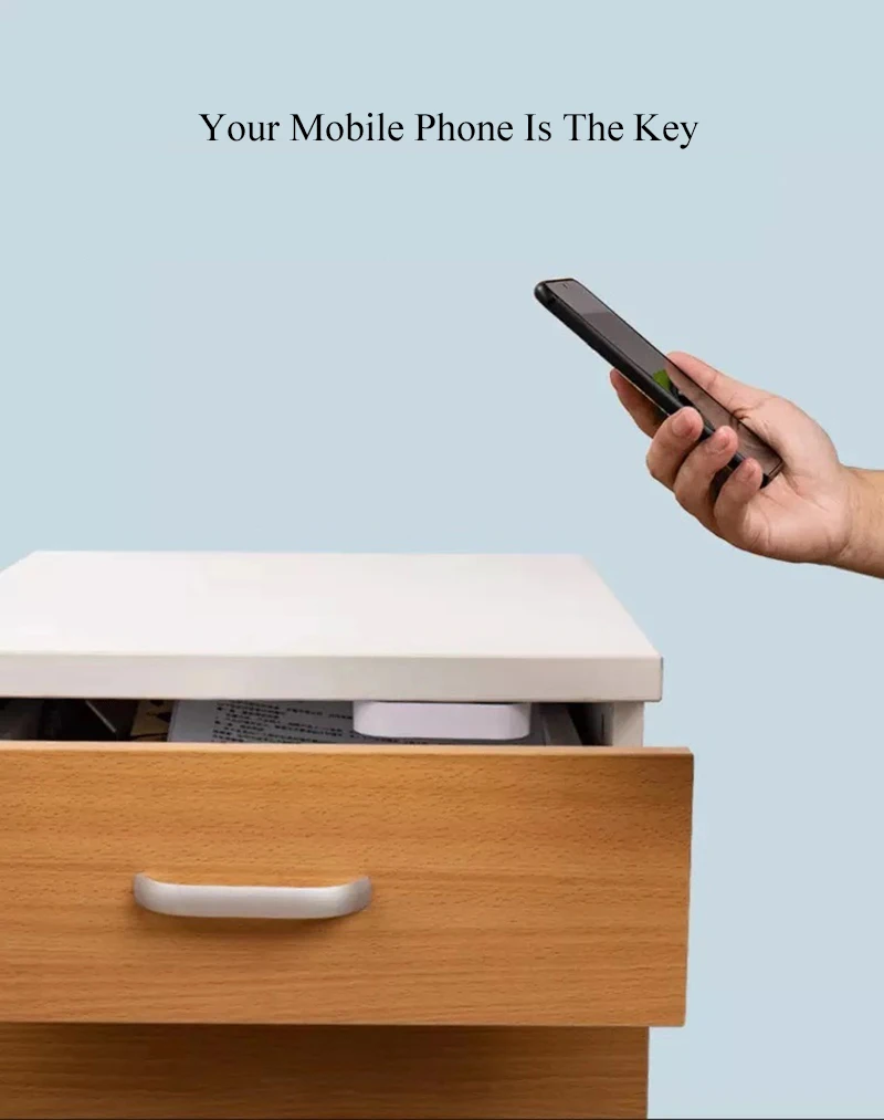 Беспроводной Bluetooth Keyless Умный Замок для шкафа невидимая Противоугонная IOS Android приложение управление для ящика шкафа Электрический шкафчик