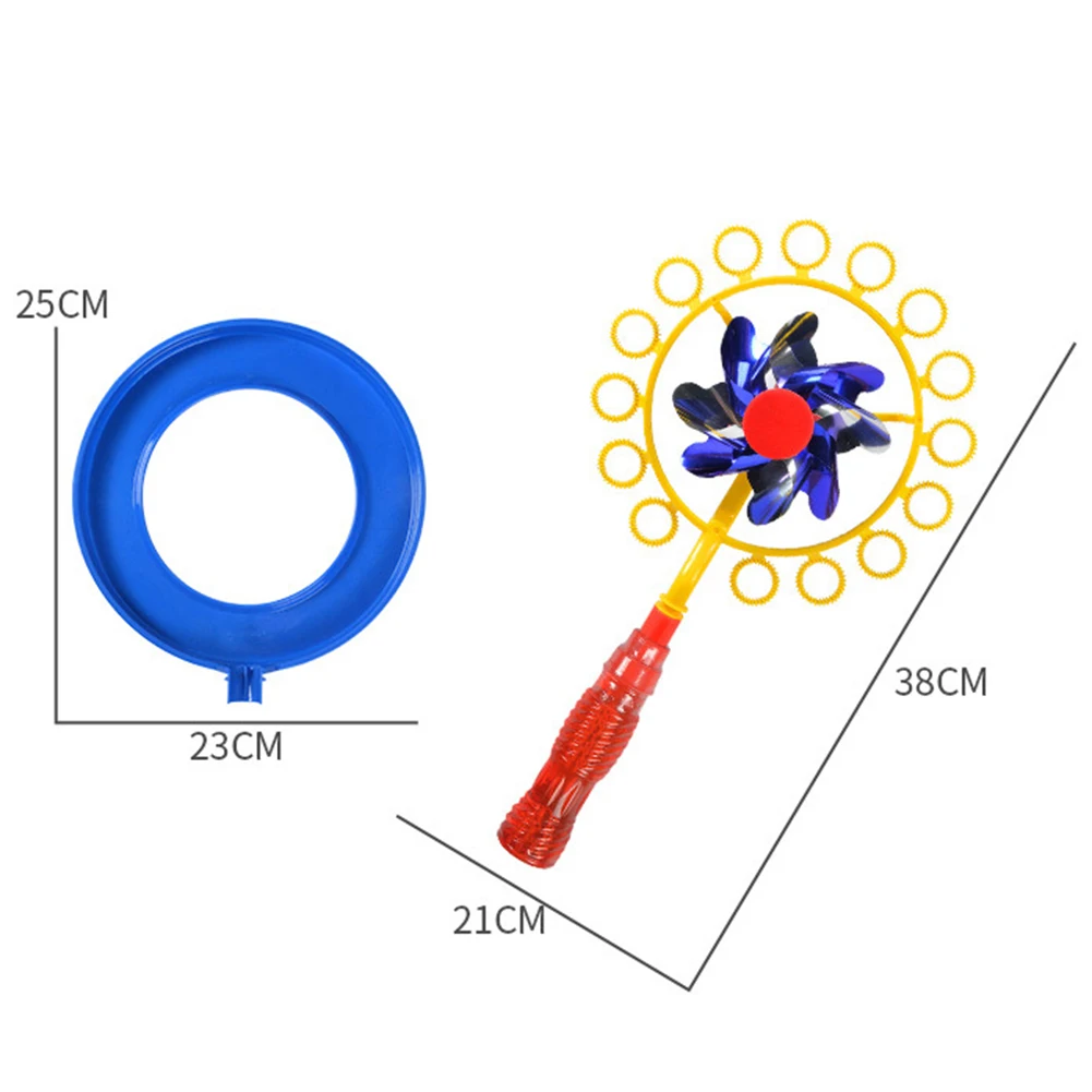 

Bubble Machine Colorful Windmill Bubble Stick Children Toys For Outdoors Automatic Bubble Blower Maker Gun Kids Toy