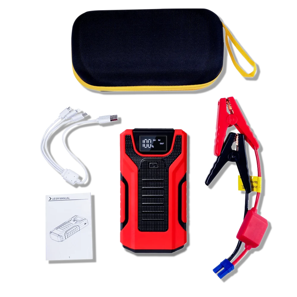 gkfly 1200a high capacity 16000mah 12v jump starter portable starting device power bank car charger for car battery booster free global shipping