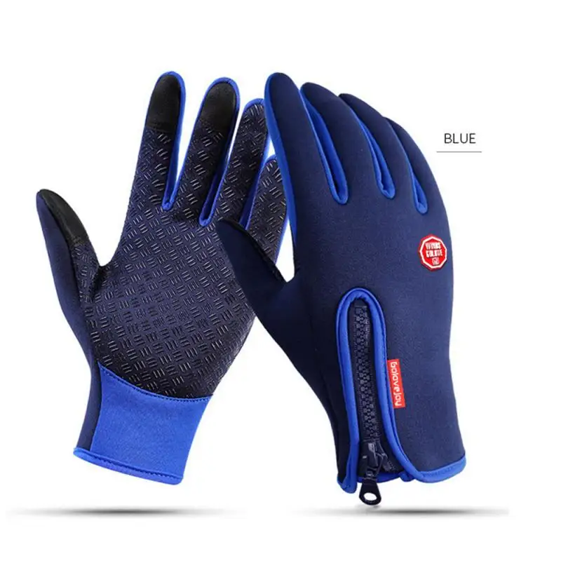 

Men's Gloves Women Winter Thermal Warm Cycling Bicycle Bike Outdoor Camping Hiking Skiing Motorcycle Gloves Full Finger