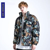 uncledonjm chinese style dragon full print bomber jacket coat high street oversized jacket hip hop fashion hip hop parkas 907