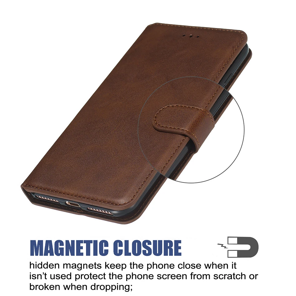 Retro Leather Wallet Case For Huawei P Smart Nova 5T 3e 4E Y5 2019 Honor 20s 20 9X Lite Phone Cover With Magnet Card Holder | Мобильные