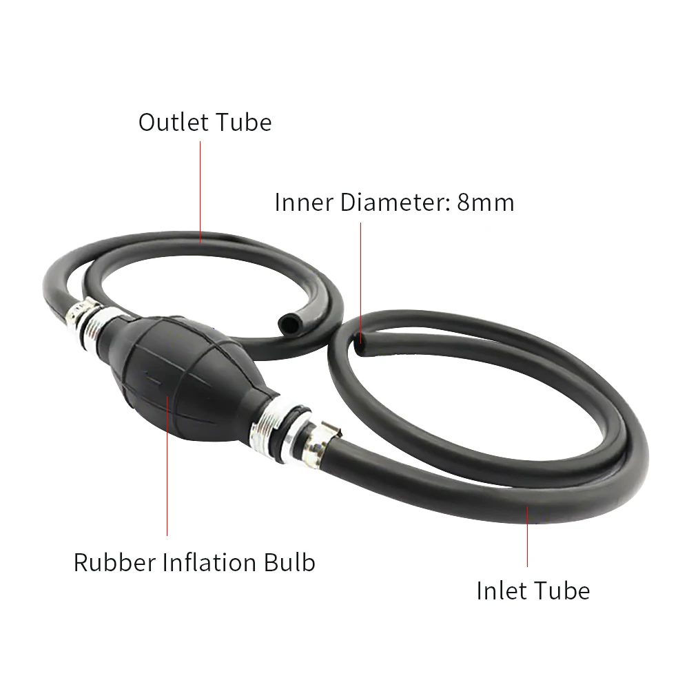 Односторонний клапан топливный Газовый Трубопровод шланг резиновая лампочка