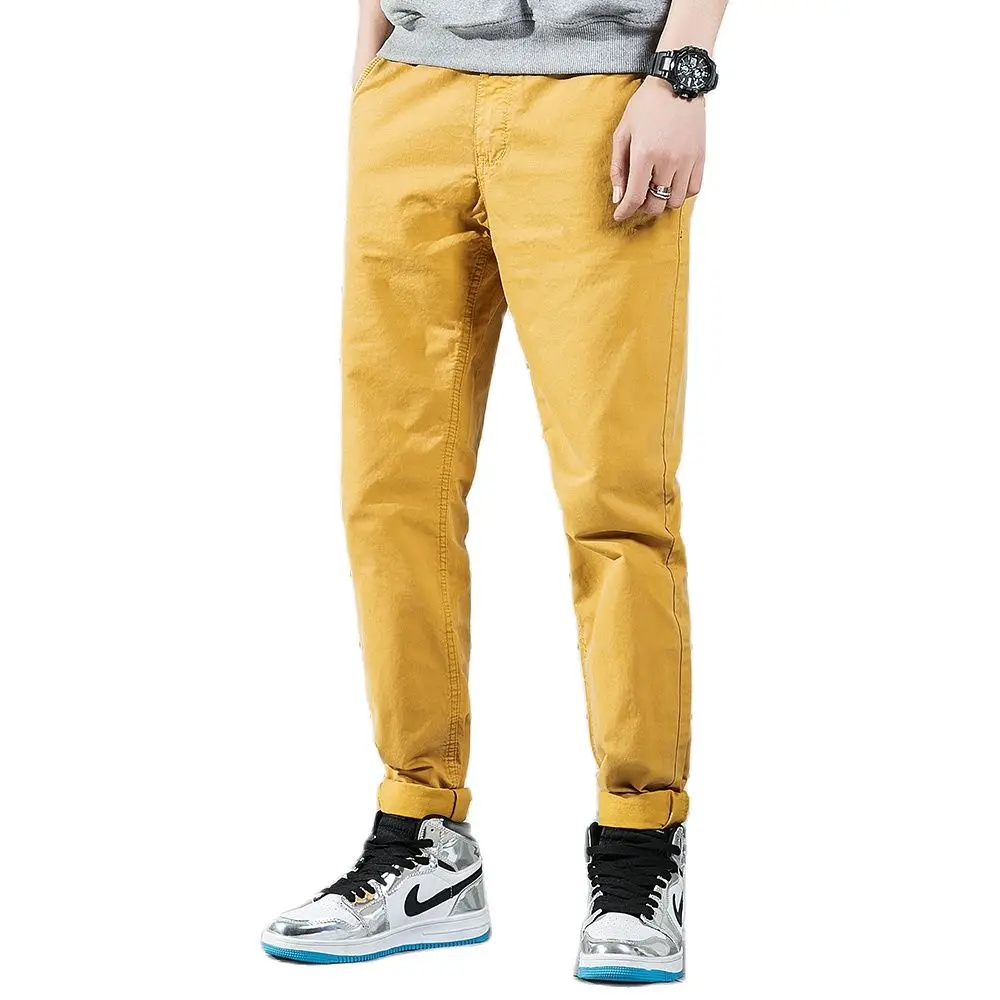 Люкер CMS летние мужские повседневные штаны для мужчин Slim fit прямые хлопковые