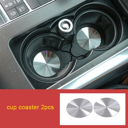 

For Land Rover Range Rover sport HSE 2010-2013 chrome cup coaster 2pcs