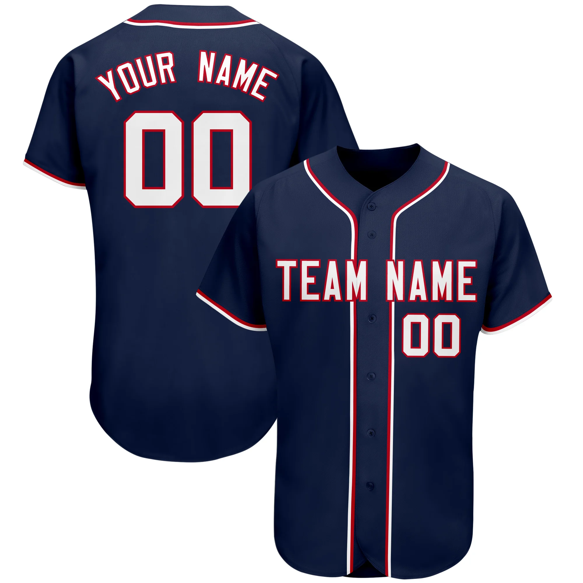 Personalized Baseball Jersey Print Your Name/Number Customized Any Colour for playing Mesh Athletic Sportswear for Boy/Girl/Kids