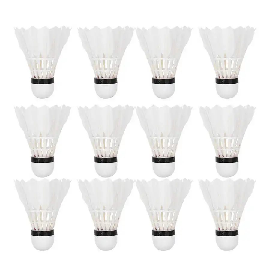 Бадминтон мяч 12 шт бадминтон шары Воланы крытый спорт на открытом воздухе