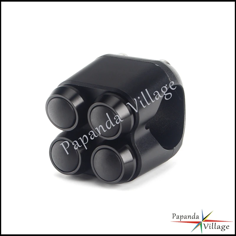 Cafe Racer 7/8 &quot1'' двойная кнопка переключения корпус Тройная Фотографическая