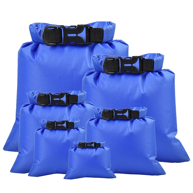 6pcs 1.5/2.5/3/3.5/5/8L Outdoor Dry Sack Waterproof Waterproof Bag Dry Bag Floating Dry Gear Bags For Boating Fishing Rafting