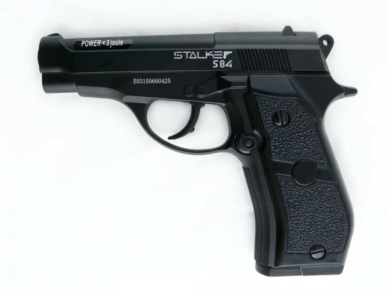 Gun pneumatic stalker S84 (analog &quotBeretta 84&quot) к.4 5mm st-11051m beret 84 air airsoft balls BB bullet bullets Crosman gas gun Hatsan idle
