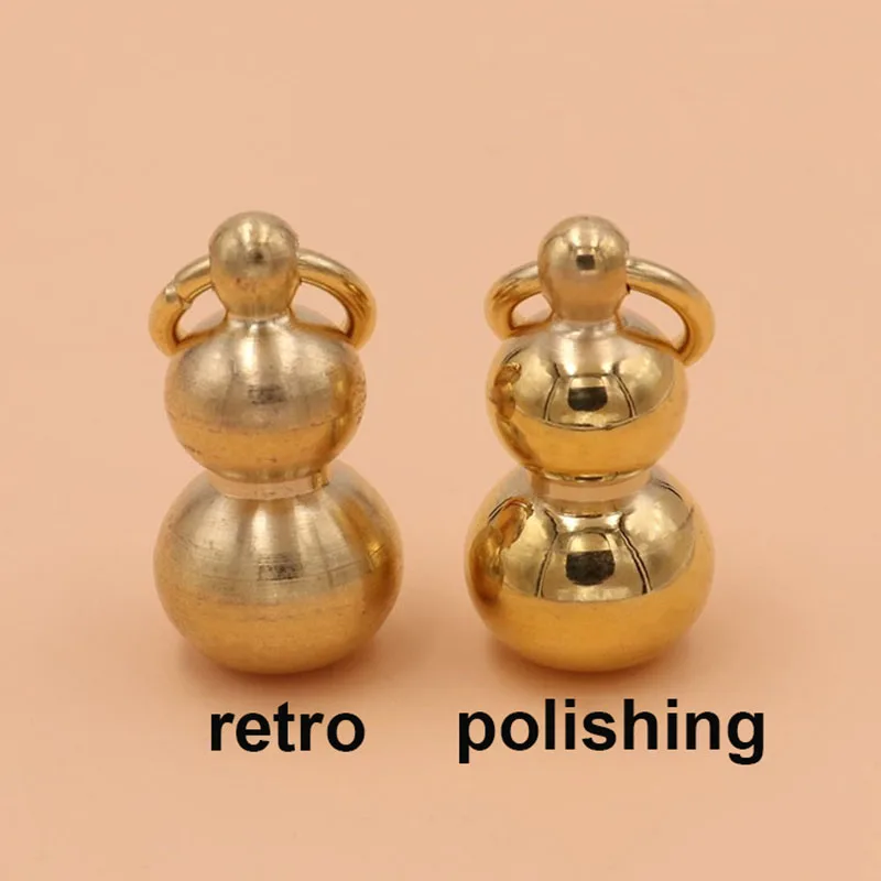 1 шт твердая латунь тыква форма милый брелок Подвески Ювелирные изделия