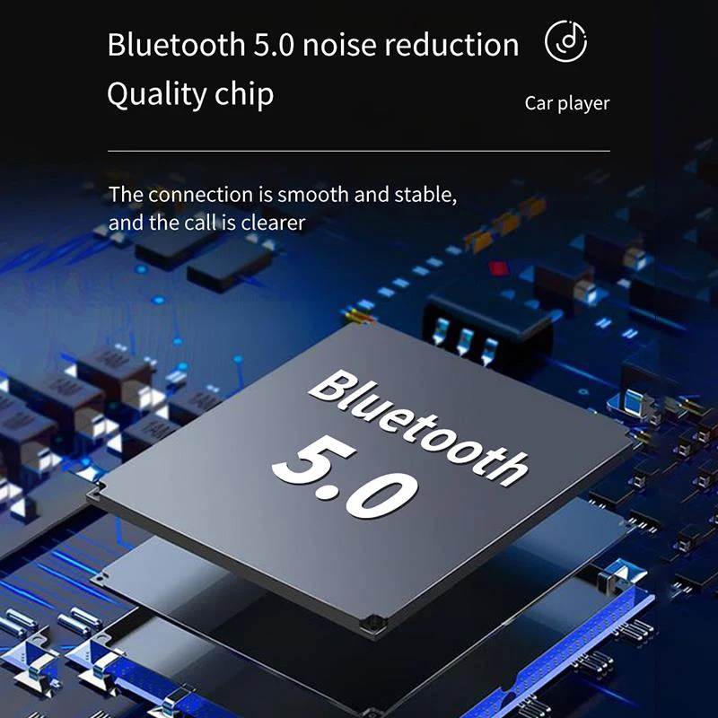 JINSERTA, fm-передатчик, Aux модулятор, Bluetooth 5,0, громкая связь, автомобильный аудио MP3 плеер, двойной USB, автомобильное зарядное устройство, поддержка TF, U диск
