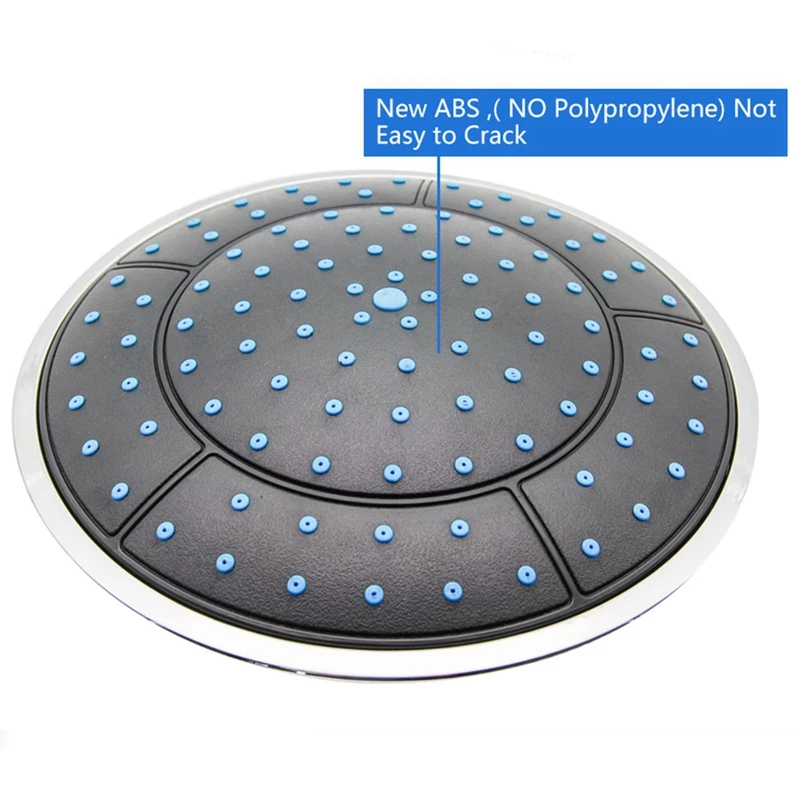 Promotion! 1Pcs 25Cm Plastic Round Shape Rainfall Powered Shower Room Top Roof Head Nozzle Cabin Accessories | Строительство и