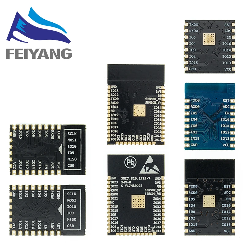 100 шт. ESP8266 ESP01/ ESP 01S/ESP 07/ESP 12E/ESP 12F удаленный последовательный порт WIFI беспроводной