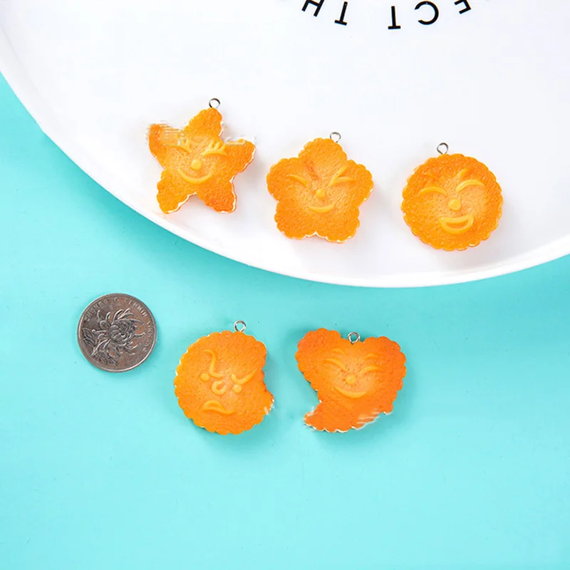 

10 шт./лот, имитация печенья для покера, кабошон из смолы с крючками, подвески для рукоделия, аксессуары для изготовления ювелирных изделий, у...