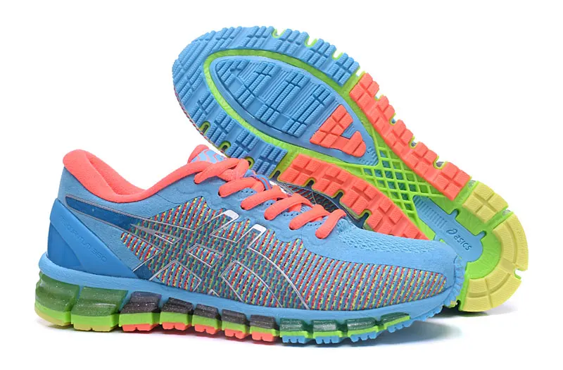 Г. Оригинальная женская обувь Asics Gel-Quantum 360 дышащая устойчивая Беговая Нескользящая воздухопроницаемая теннисная обувь Hongniu