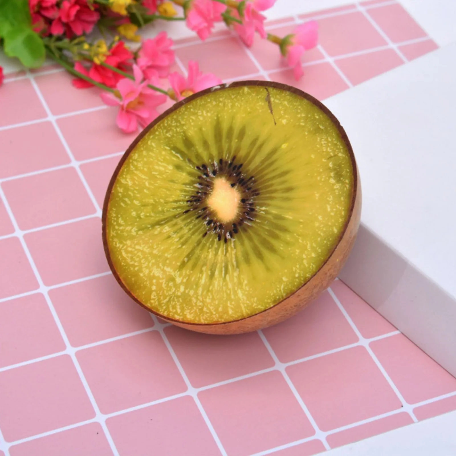 Juguete de descompresi&oacute;n de colores para ni&ntilde;os, juguete de simulaci&oacute;n de fruta, comida, regalo creativo-5