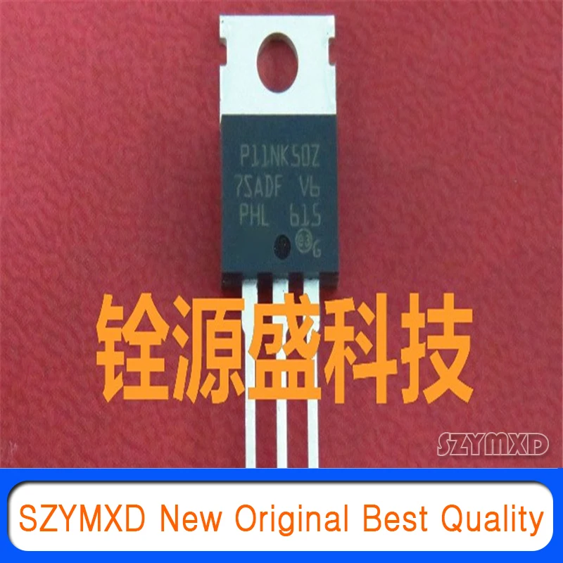

5Pcs/Lot New Original STP11NK50Z 500V0.48Ω10A n-channel MOSFET P11NK60Z