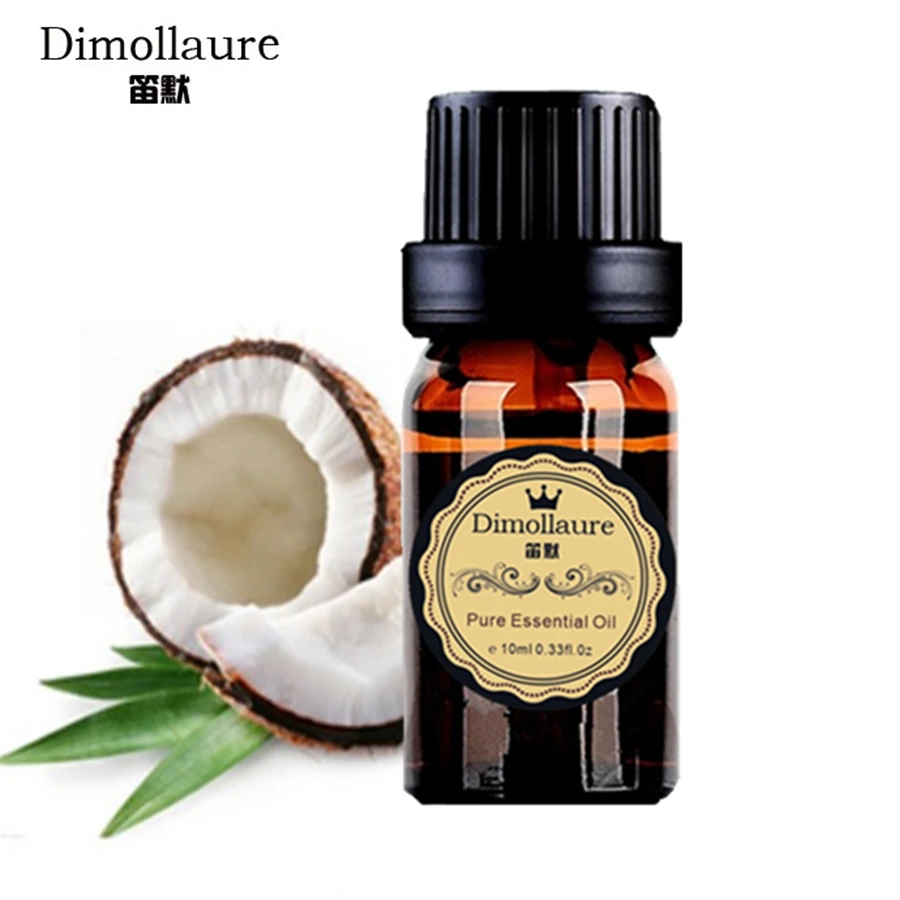 Dimollaure Прямая поставка рафинированное кокосовое эфирное масло для волос питание