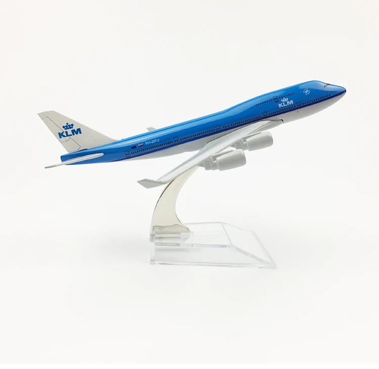 16 см 1:400 Нидерланды Боинг модель голландские авиалинии KLM с базовым сплавом