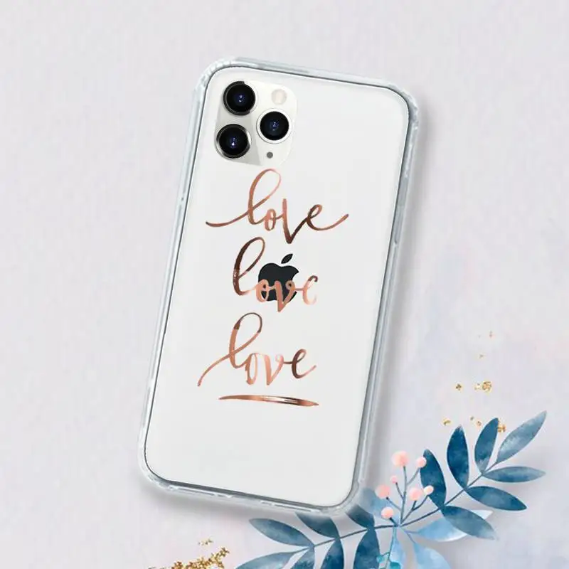 

gold bling pineapple aesthetics Phone Case Transparent for iPhone 11 12 mini pro XS MAX 6 6S 8 7 Plus X 5S SE 2020 XR