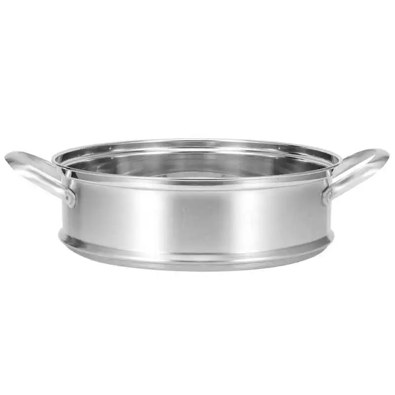 

3-Tier Food Grade Steamers with Lid Stackable Steam Pot Kitchenware Cooking Accessory New