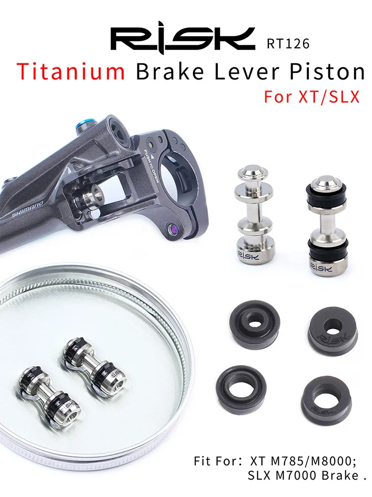 Дисковый тормозной рычаг из титана запасная часть поршня велосипеда с 2