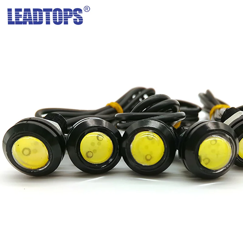 2pcs/pack Parking light 23mm Eagle Eye Led Car Lights DRL Daytime Running Light 12V Fog Tail Lamp Waterproof Reverse CE | Автомобили и