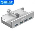 ORICO MH4PU-P Алюминий колесики из сплава с креплением сзади USB3.0 4 Порты концентратор Тип-а до Тип-адаптер для Тетрадь компьютер
