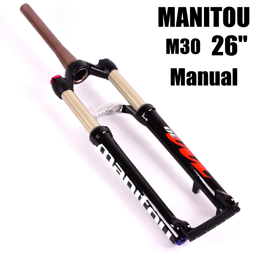 Велосипедная передняя вилка MANITOU M30 маслогазовая Подвеска для горного велосипеда