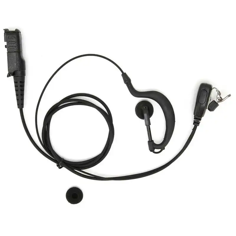 universal remote 433mhz control Walkie‑Talkie Headphone G Shape Earpiece and Mic for Motorola XIR | Электроника