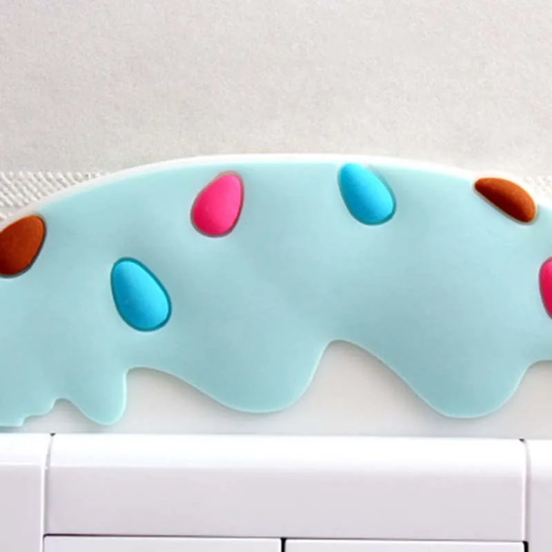 Силиконовые наклейки с переключателями мультяшное украшение для детской