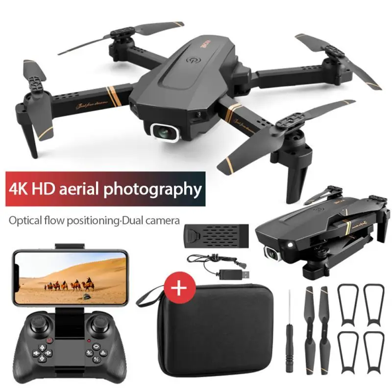 Дрон V4 RC 4k HD с широкоугольной камерой Wi-Fi FPV 4K/1080P | Электроника