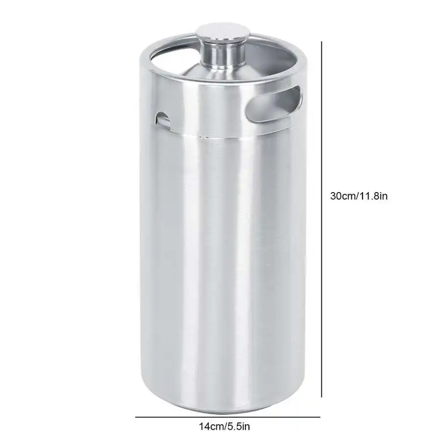 Мини дозатор для пива 3 л из нержавеющей стали|Другие инструменты бара| |