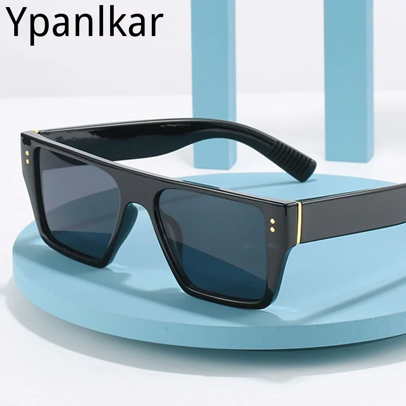 

New Fashion Small Rectangle Sunglasses Women Vintage Thick Square Frame Sun Glasses for Men Retro UV400 Shades Eyewear