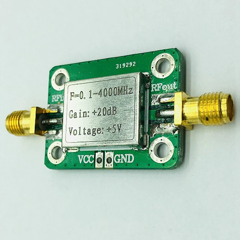 

0.1-4000MHz 20DB Broadband Amplifier Low Noise with Microwave RF Module AMP LNA Wide Band Signal