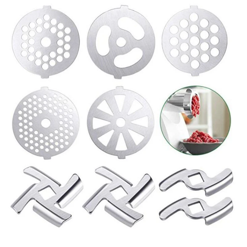 9 шт. лезвия для мясорубки диски из нержавеющей стали аксессуар размера 5