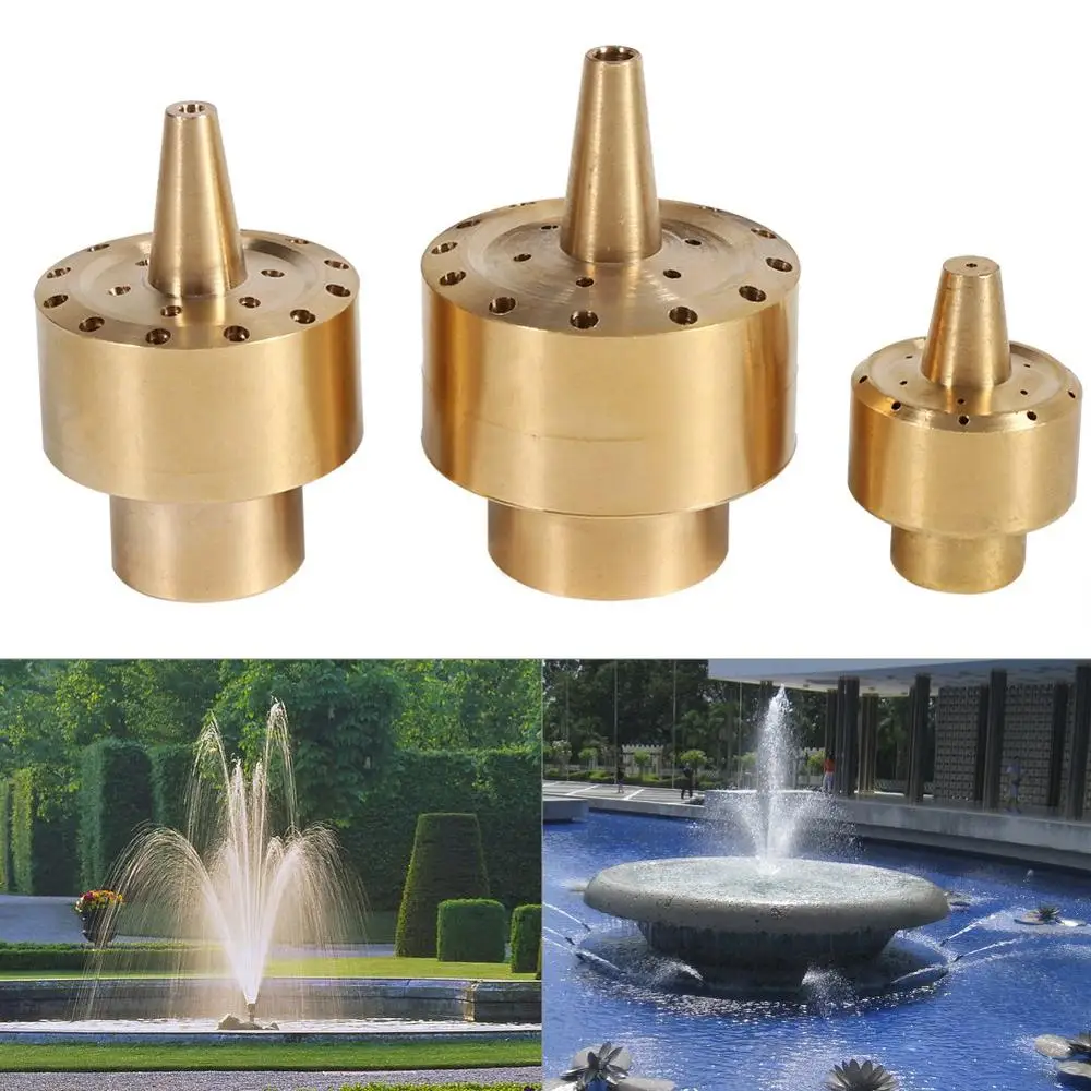 1/4 "1/2" 3/4 "сопло для воды разбрызгиватель спрей пожарный латунный столб