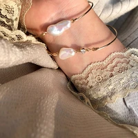 mengjiqiao japan elegant handmade freshwater pearl bracelet for women students fashion charm bracelets bangles jewelry gifts