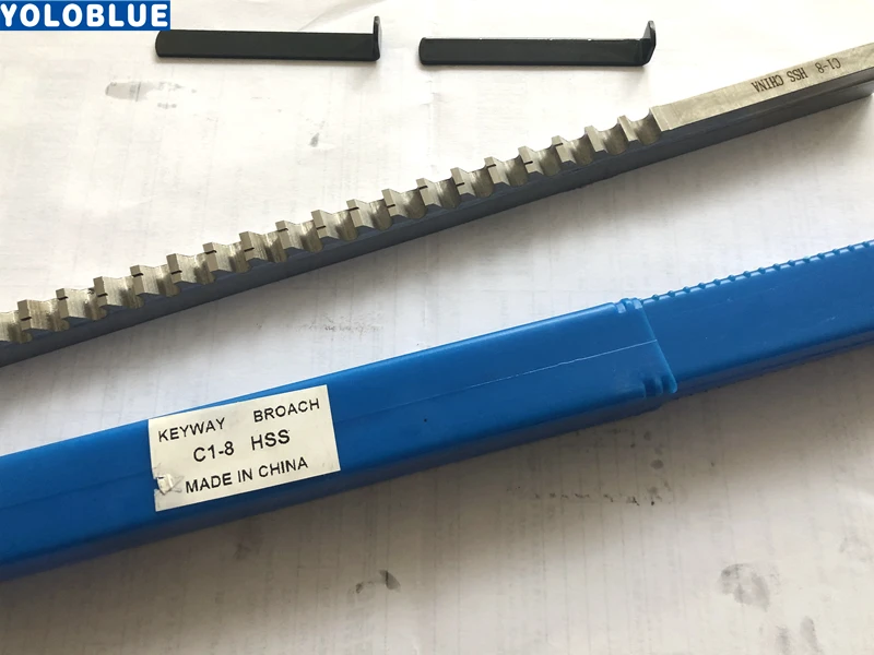 8 мм C нажимного типа шпоночный Broach HSS метрический размер CNC станок