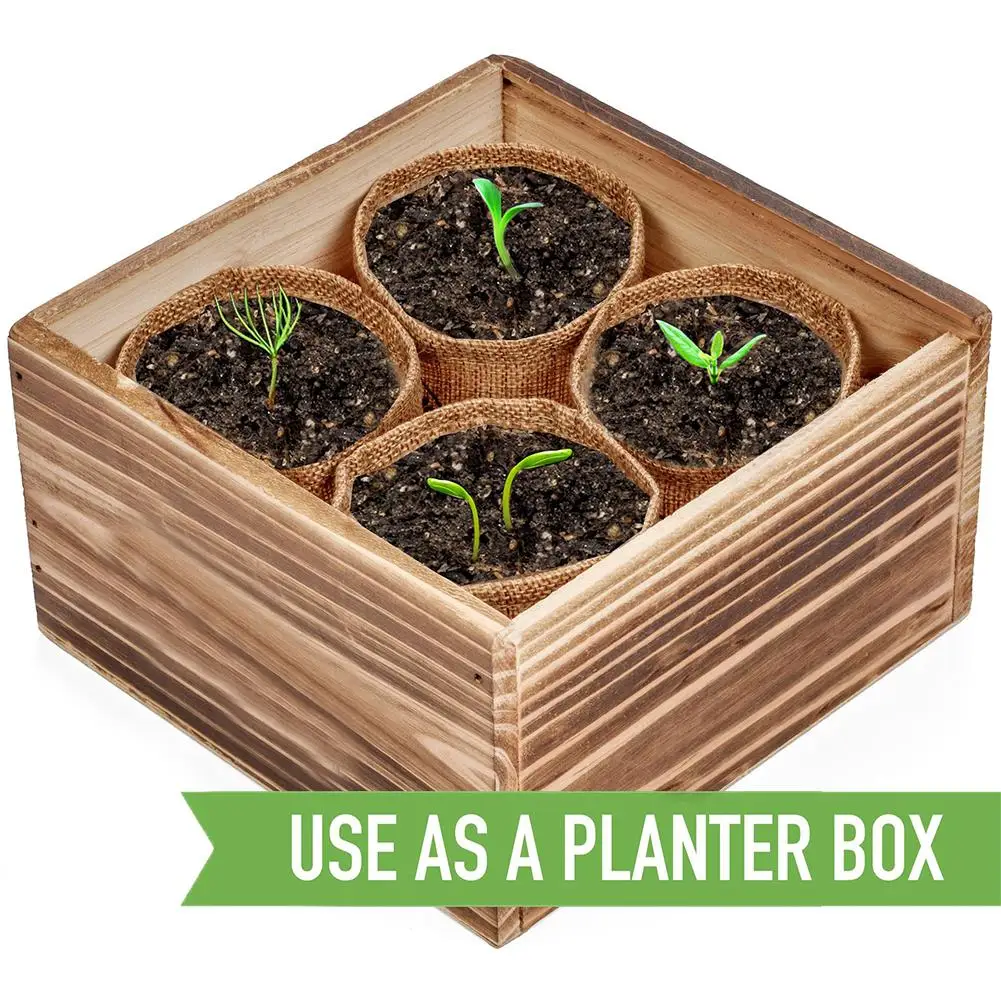 Сад Starter Kit растение ручной работы для выращивания горшок Бумага семян детской