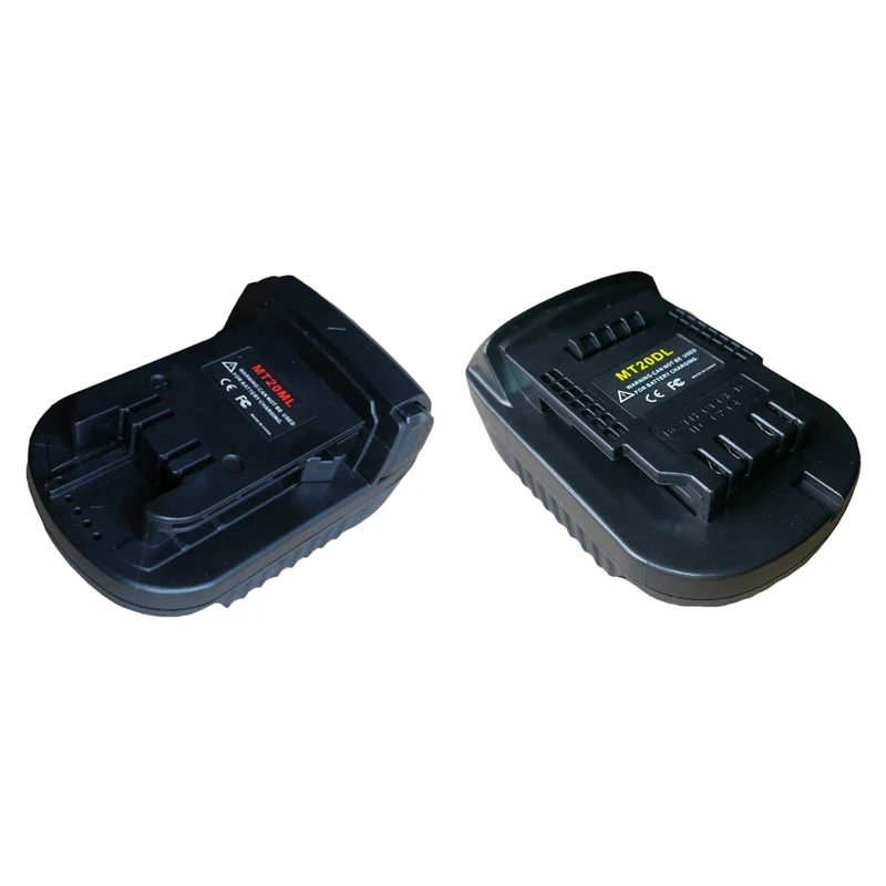 2 предмета Mt20Ml Батарея адаптер конвертер для Makita 18V/20V Bl1830 Bl1860 Bl1815 Li Ion 1 шт. Милуоки
