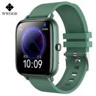Мужские Водонепроницаемые Смарт-часы WWOOR с измерением пульса и давления
