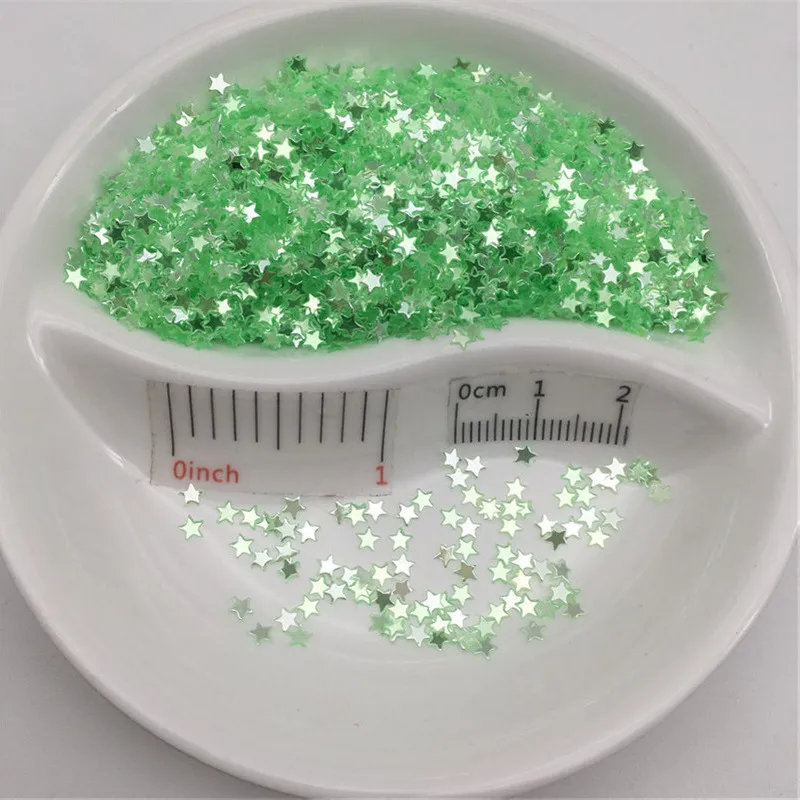 20 г 3 мм звезда ПВХ блёстки Блестки для дизайна ногтей маникюр свадебные конфетти