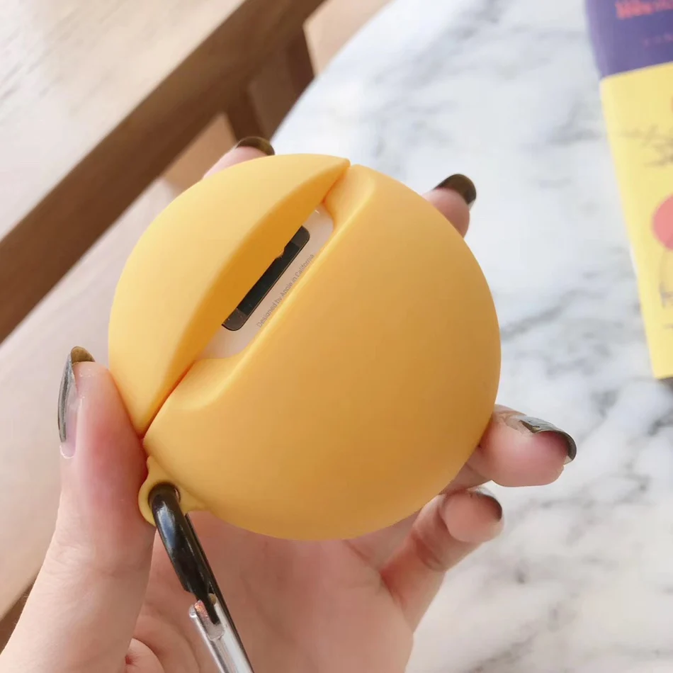 3D чехол для наушников s для AirPods, силиконовый чехол с милой собачкой из мультфильма, чехол для Apple Air pods 2, забавный чехол для наушников, кольцевой ремешок