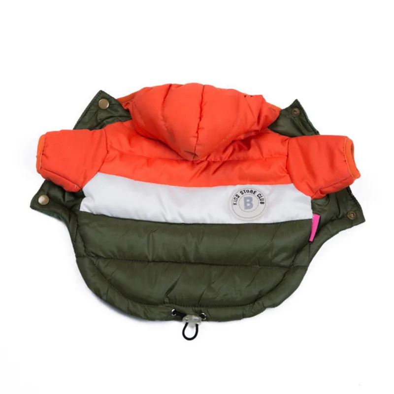 Зимняя одежда для собак теплая пуховая куртка домашних животных