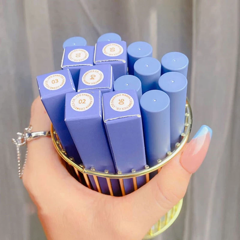

Velvety Matte Lipstick Long Lasting Nonstick Cup Not Fade Makeup Cosmetics For Girl Women